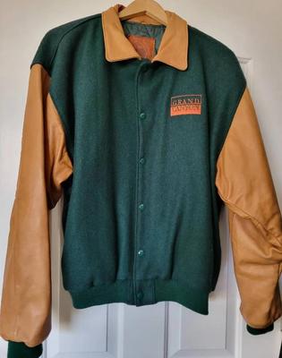 MEN'S GOLDEN BEAR BRAND WOOL JACKET WITH GRAND CANYON EMBROIDERY - SIZE XL