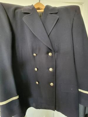 VINTAGE FIRE DEPARTMENT DRESS JACKET BY CRESTON CLOTHES