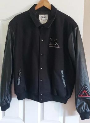 MEN'S CAST/CREW WOOL WITH LEATHER TRIM TOTAL RECALL JACKET - SIEZ XL