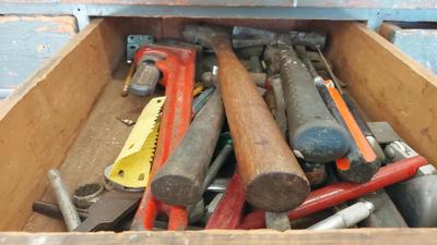 MYSTERY LOT OF DRAWERS FILLED WITH TOOLS AND BITS #2