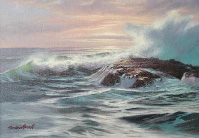 ORIGINAL OCEAN PAINTING BY STEPHEN MIRICH
