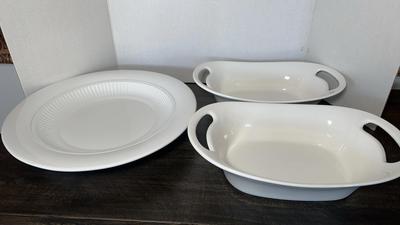 Pier 1 & Dowan White Serving Bowls