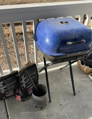 Americana Folding Charcoal Grill
