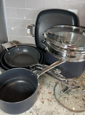 All Clad Pots & Pans Set