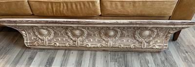 Neoclassic Large Floating Wall Shelf
