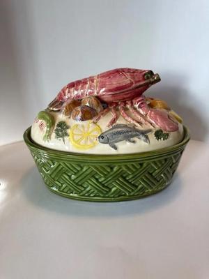 Vintage Ceramic Lobster Tureen 