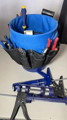 Kobalt Shop Bucket With Great Tools