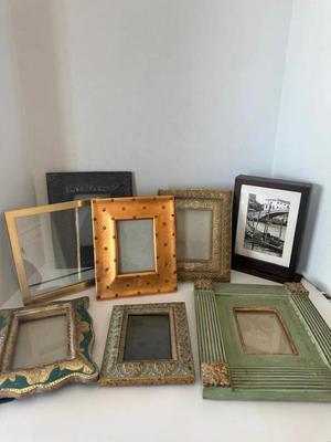 Assorted Decorative Picture Frames 