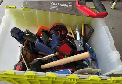 Great Tub Of Shop Tools