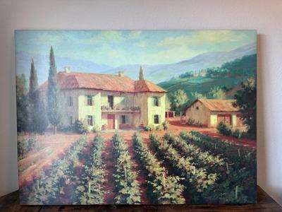 “Tuscan Vineyard” by Roger Williams