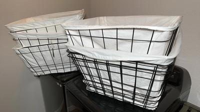 Lined Wire Baskets