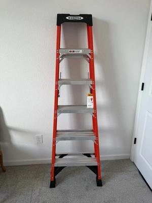 Werner Fiberglass 6ft Step Ladder