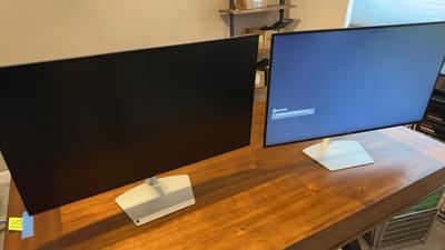 Pair Of Dell 27” Monitors