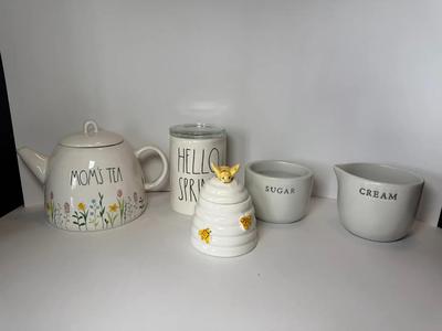 Rae Dunn & Magnolia Ceramic Containers 