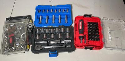 Craftsman & Other Socket & Driver Sets