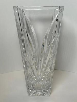 Royal Limited 10.5” Square Leaded Crystal Vase