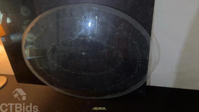 Oval etched glass piece rrtx ctbids.com