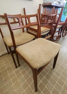 Mid Century MODERN Chairs 8 Piece