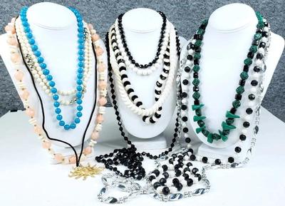 Beads gems, statement pieces