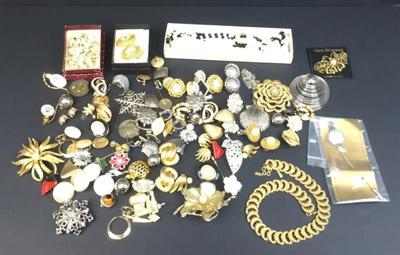 Generous costume jewelry lot