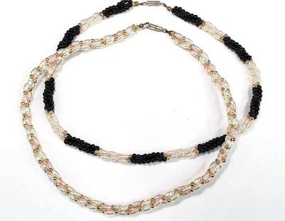 Freshwater pearl necklaces