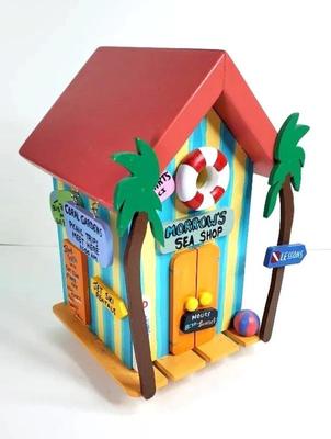 Novelty sea shop bird house cayman islands souvenir