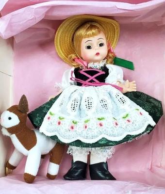 Vintage madame alexander heidi with goat doll