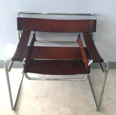 Unique leather chair