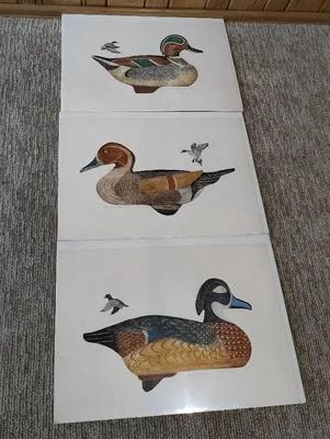CE223 - Larry Sanford Duck Decoy Signed & Numbered Etchings