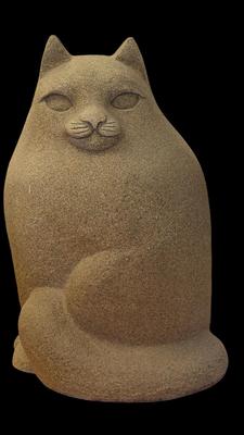 CE105 - Stoneware Cat - Paolo Grasso