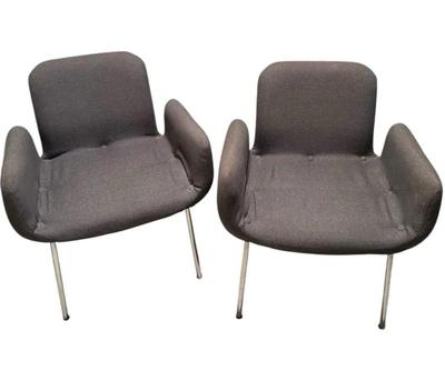 CE521 - Set of 2 Castelli Industries Mid-Modern Armchairs