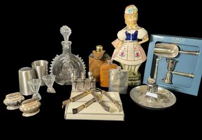 CE504 -Barware Collection Of Miscellaneous Items - Bohemian girl