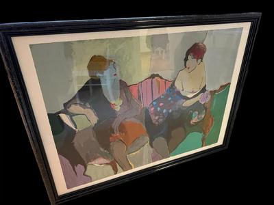 CE350 - Itzchak Tarkay Serigraph - Temptation