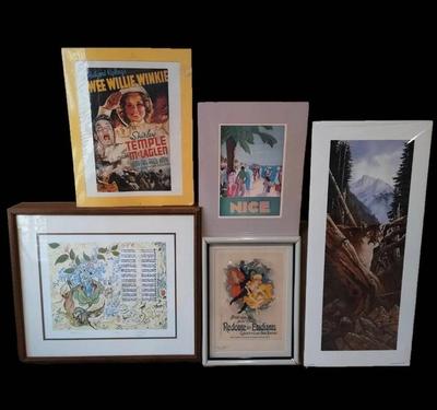 CE226 - Miscellaneous Poster Art Cougar Artist Signed 