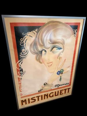 CE302 - Mistinguett 1925 - Antique French Poster