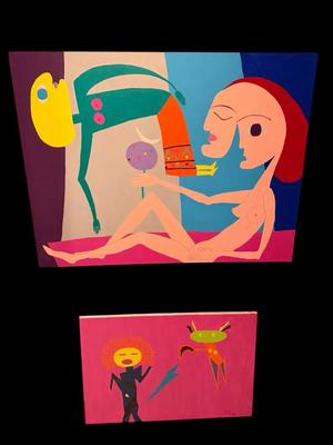 CE352 - Original Paintings By Epstein 