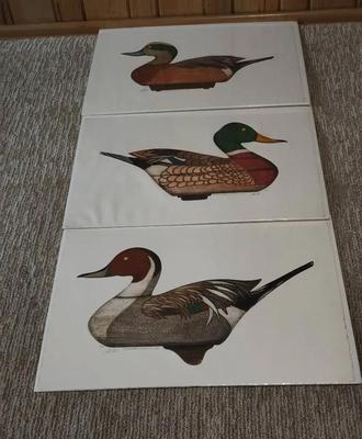 CE224 - Larry Sanford Signed and Numbered Decoy Etchings