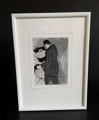 CE227 - David Schneuer " Walz" Signed and Numbered Print 