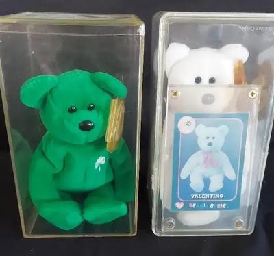 BEANIE BABIES VALENTINO AND ERIN 