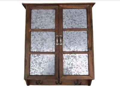 Sale Photo Thumbnail #150: Cabinet With Hooks - 20 wide x 26 high x 5 deep inches