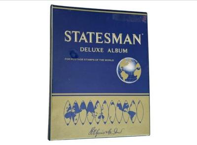 Sale Photo Thumbnail #78: Statesman Deluxe Album For Postage Stamps Of The World, 1977