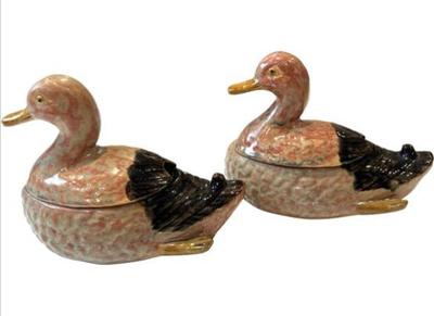 Sale Photo Thumbnail #194: Portuguese Salt Glaze Lidded Terrines