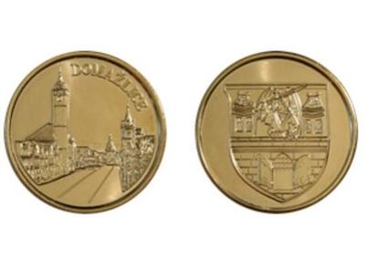 Sale Photo Thumbnail #197: Commemorative Medal - Domazlice Czech Republic Coin With Plastic Coin Protector