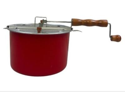 Sale Photo Thumbnail #113: Wabash Valley Farms Original Red Whirley Pop Stove Top Popcorn Popper