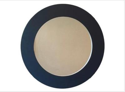 Sale Photo Thumbnail #58: IKEA Circular Mirror With Black Frame - 27.5 Inch Diameter