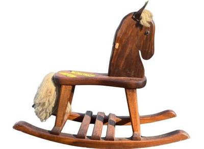 Sale Photo Thumbnail #134: Children's Rocking Horse