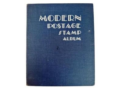 Sale Photo Thumbnail #80: Modern Postage Stamp Album, 1948 - With Stamps