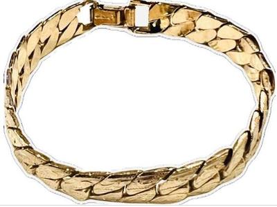 Sale Photo Thumbnail #186: "Sarah Coventry" Gold Tone Costume Bracelet - Signed "Sarah Cov"