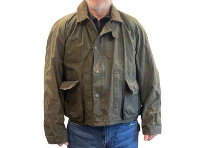 Sale Photo Thumbnail #39: Orvis Waxed Jacket - Fishing Design