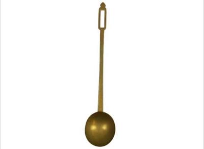Sale Photo Thumbnail #32: Vintage Brass Spoon